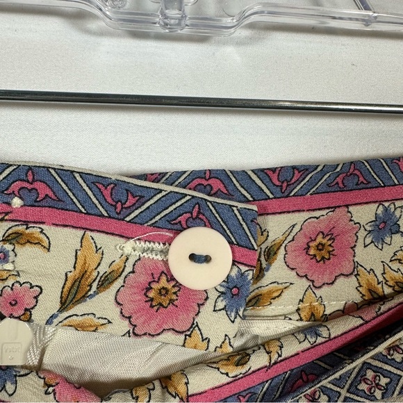 Talbots Floral Striped Skirt Sz Women’s 12 - Picture 6 of 10